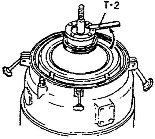 Схема снятия напорного диска