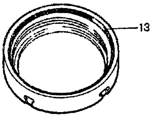 Схема кольца гайки