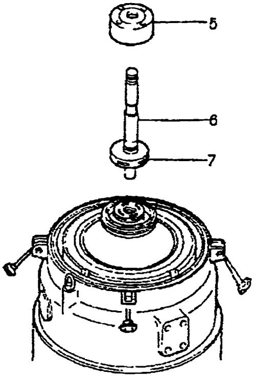 Схема выемки центрального патрубка