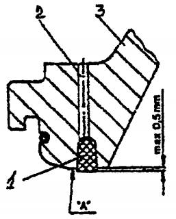 Процесс проверки посадки уплотнительного кольца