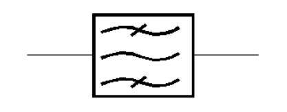 Symbol - bandpass filter
