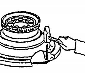 Процесс вставления нового кольца