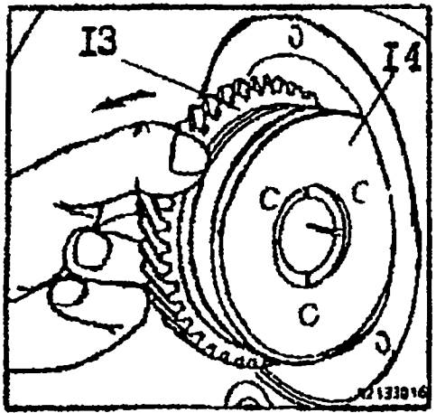 Операция по выниманию горизонтального вала