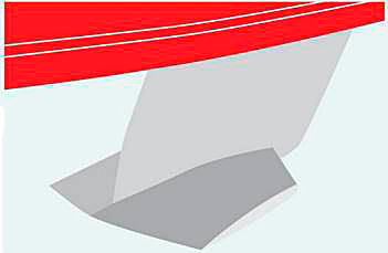 Яхта с килевыми крыльями