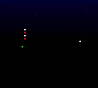 Показания радара 03