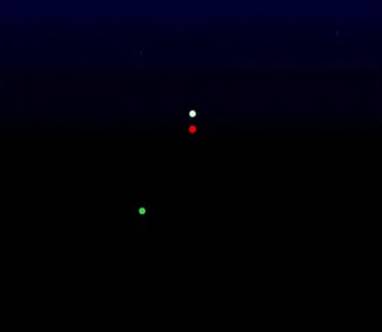 Показания радара 44