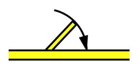 Symbol: B class fire door self closing
