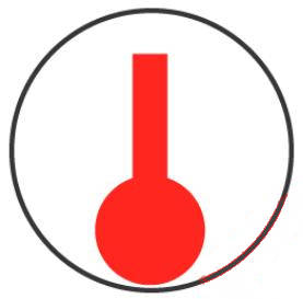 Symbol: heat detector