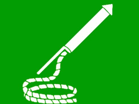 Symbol: line-throwing appliance