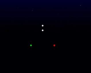 Vessel sighted astern