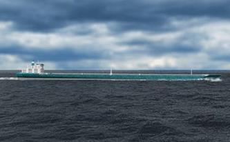 Vessel sighted on port bow