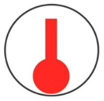 Symbol: heat detector