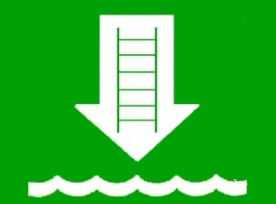 Symbol: embarkation ladder