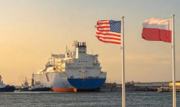 US Ships 80 % of LNG Exports to Europe in February 2025