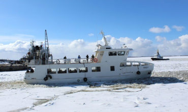 First Stage of Sea Trials for Ice-Reinforced Passenger Vessel “Onega” Begins
