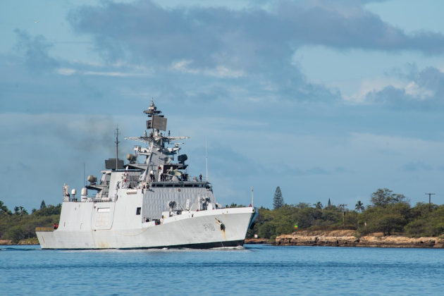 Indian frigate