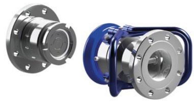 Dry coupling