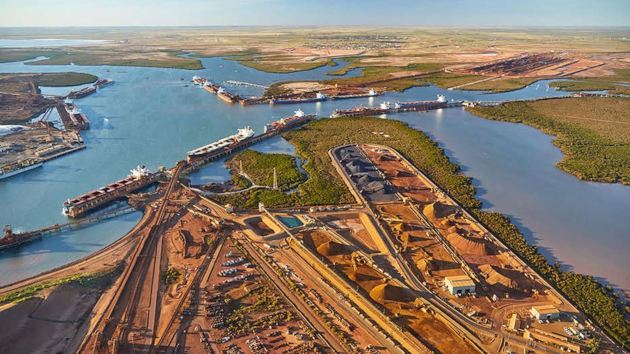 Sea port