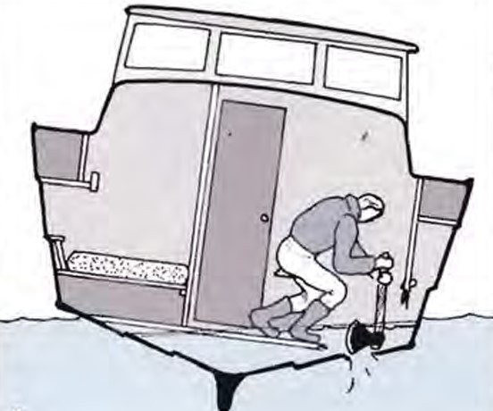 Flachgestoßene Leckränder