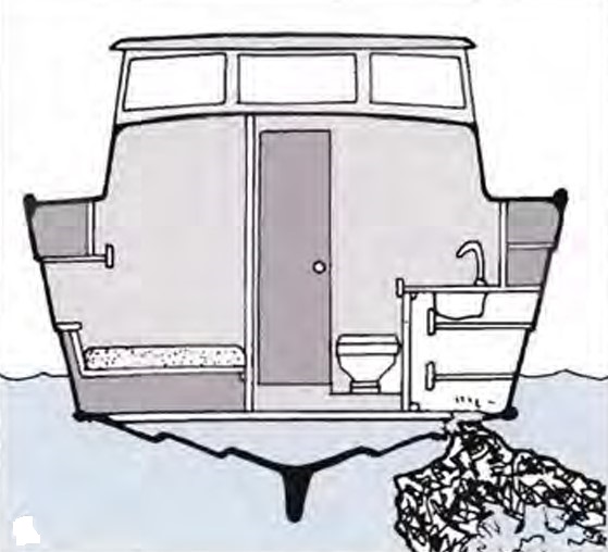 Großes Leck an Bord