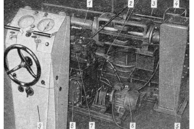 Вид рулевой машины группы АI