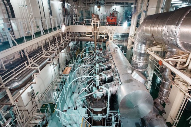 Машинное отделение судна