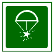 Symbol - Parachute flares