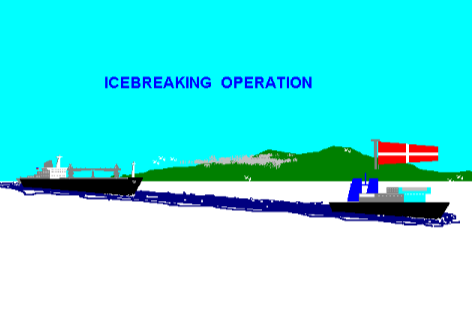 Flag - Stop, I am ice-bound