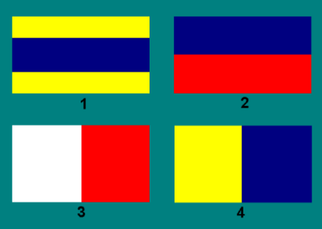Signalling Flags 12