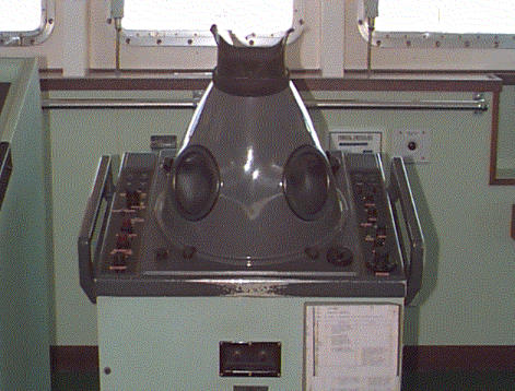 The radar console