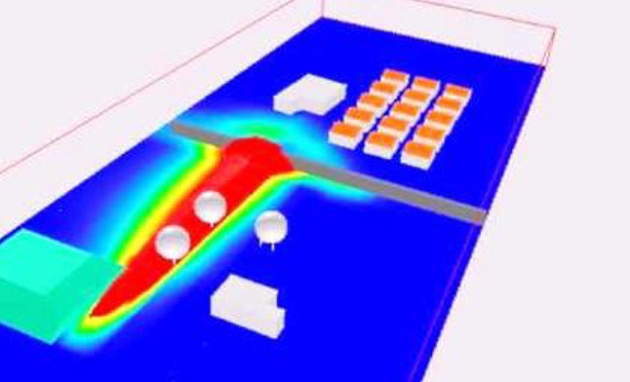 CFD render representation