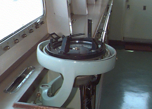 A gyro compass repeater