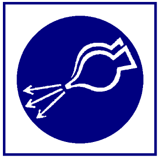 Sign: Start air supply