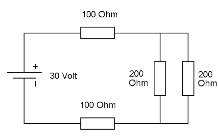 Four resistors