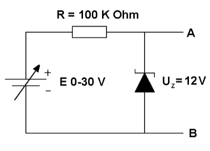 Electrical diagram: voltage regulator