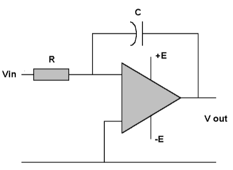 An operational amplifier