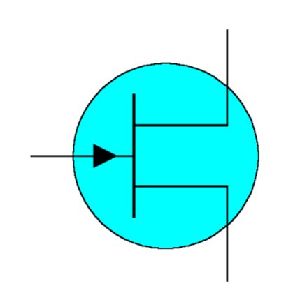 A N channel junction transistor