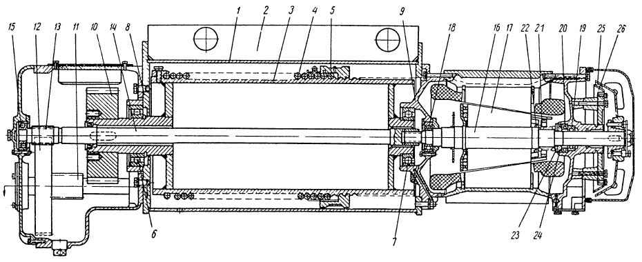 Вид машинной тали
