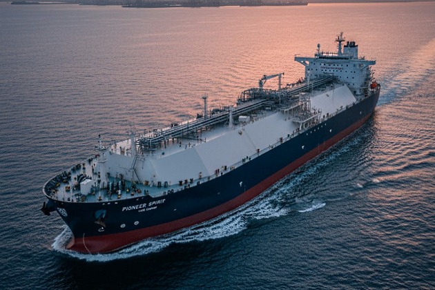 Modern LNG carrier
