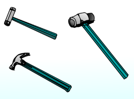Different hammers