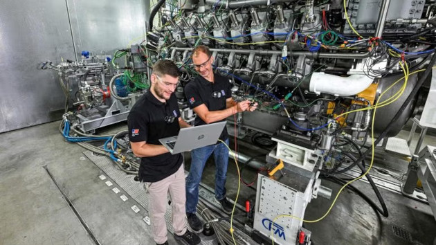 Engineers test new engine