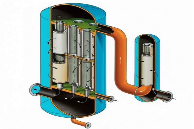 Сoalescing filter system
