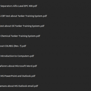 347 PDF файла с ответами к CBT тестам - Ocean Learning Platform (Seagull)