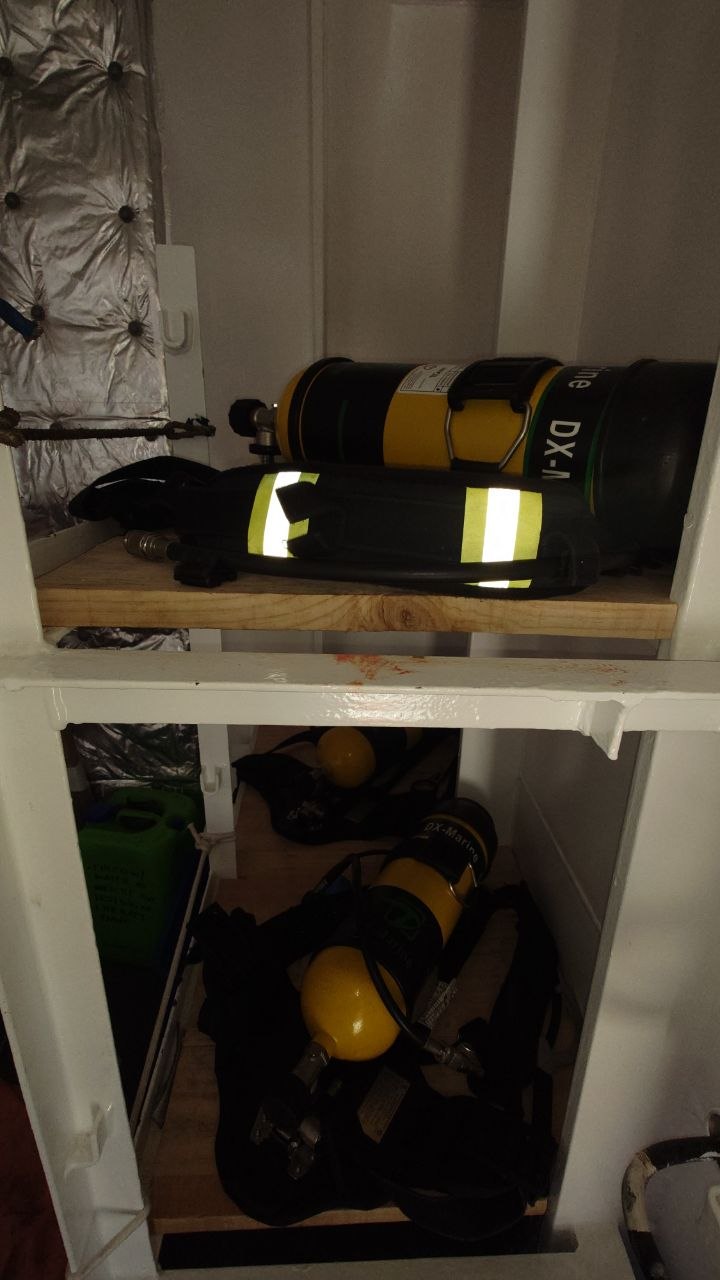 Breathing apparatus (BA) sets and pressure checks for PSC inspection